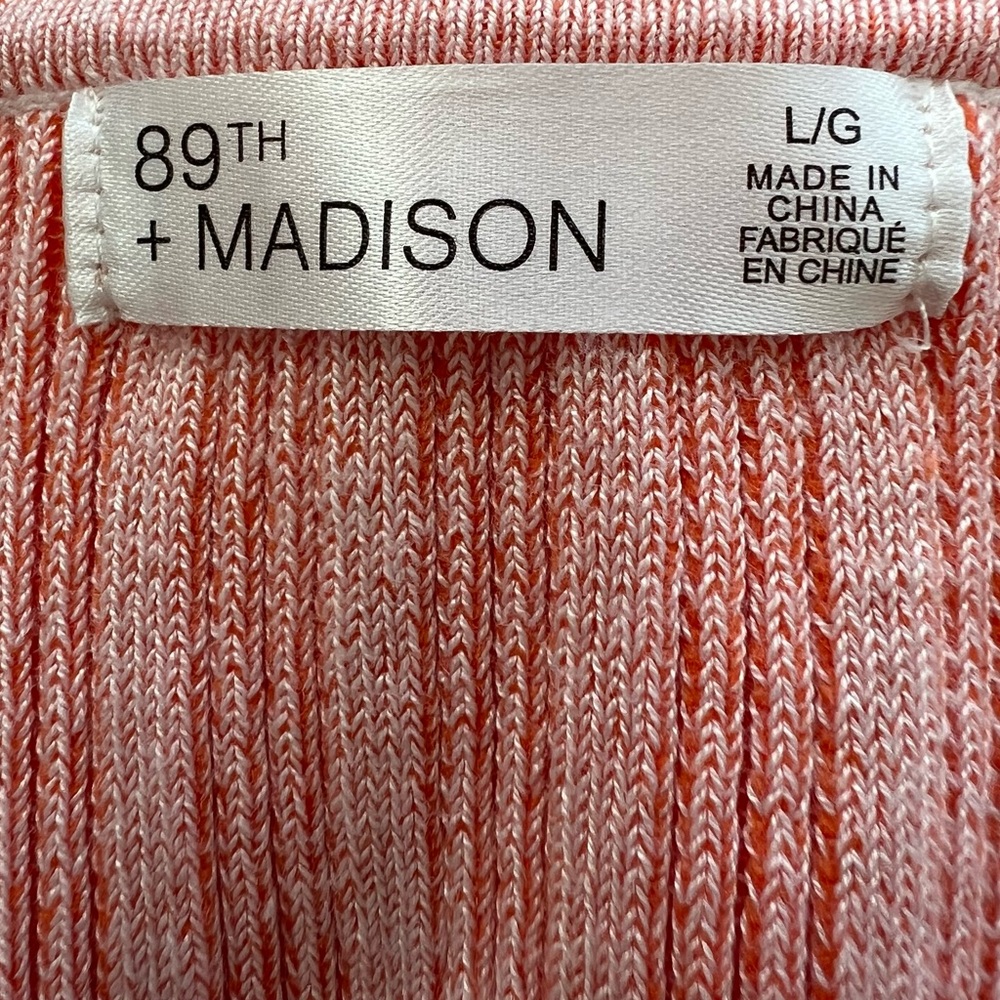 89th & Madison Ribbed Top - Picture 3 of 3